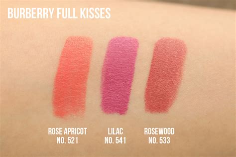 burberry full kisses rose apricot|REVIEW & SWATCHES .